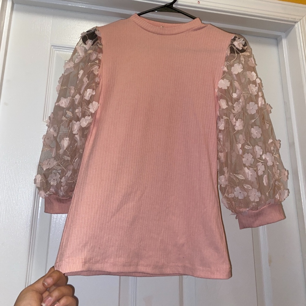 Floral Puff Sleeve Top